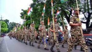 CRPF hosts ‘Tiranga Yatra’ in Shillong ahead of Independence Day