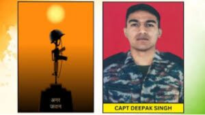 Indian Army honors Capt. Deepak Singh’s sacrifice in Doda terror encounter