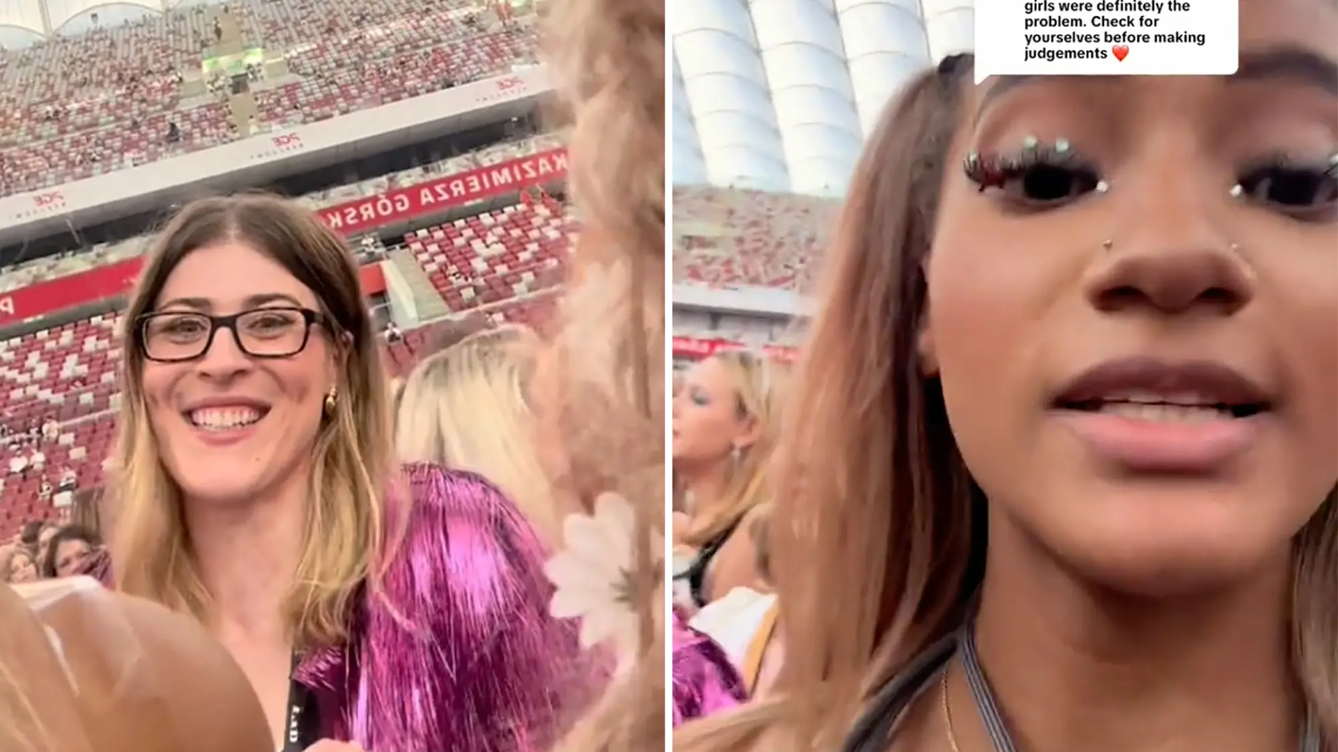 Viral Video Shows Woman Harassing Teens At Taylor Swift Concert- ‘You Look Like Trash’