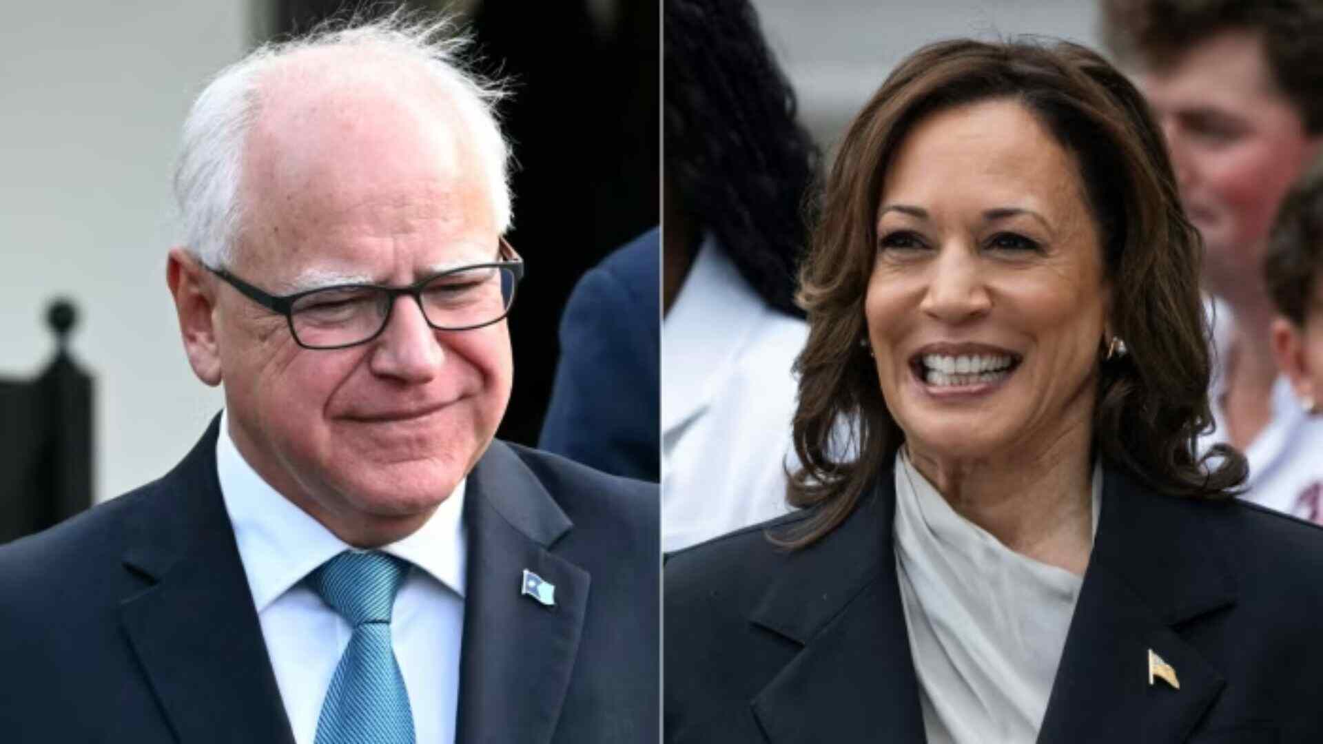 Kamala Harris Running Mate Net Worth Less Than Average American