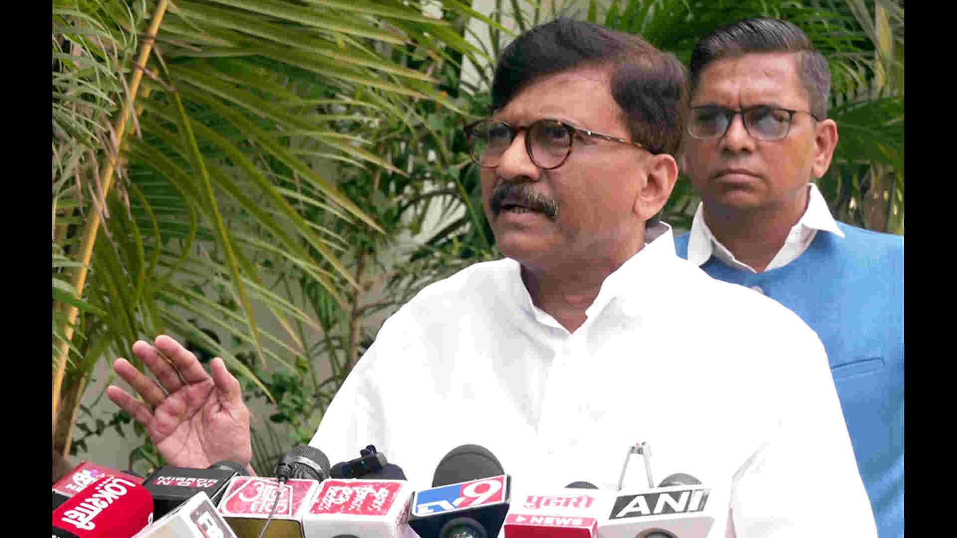 UBT Sena's Sanjay Raut.