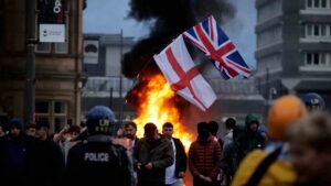 UK: Weekend Riots Threat Looms, Thousands Arrested, Sentenced