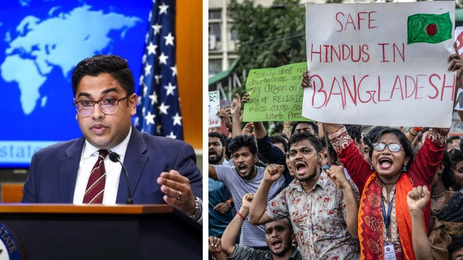 US, India Discuss Bangladesh Crisis Amid Hindu Community Concerns