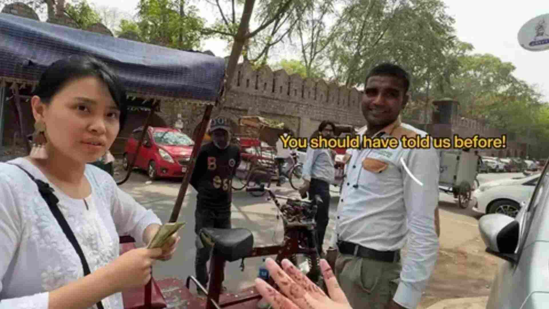 Watch: Singapore Tourist’s Rickshaw Nightmare In Old Delhi Sparks Apologies From Indians