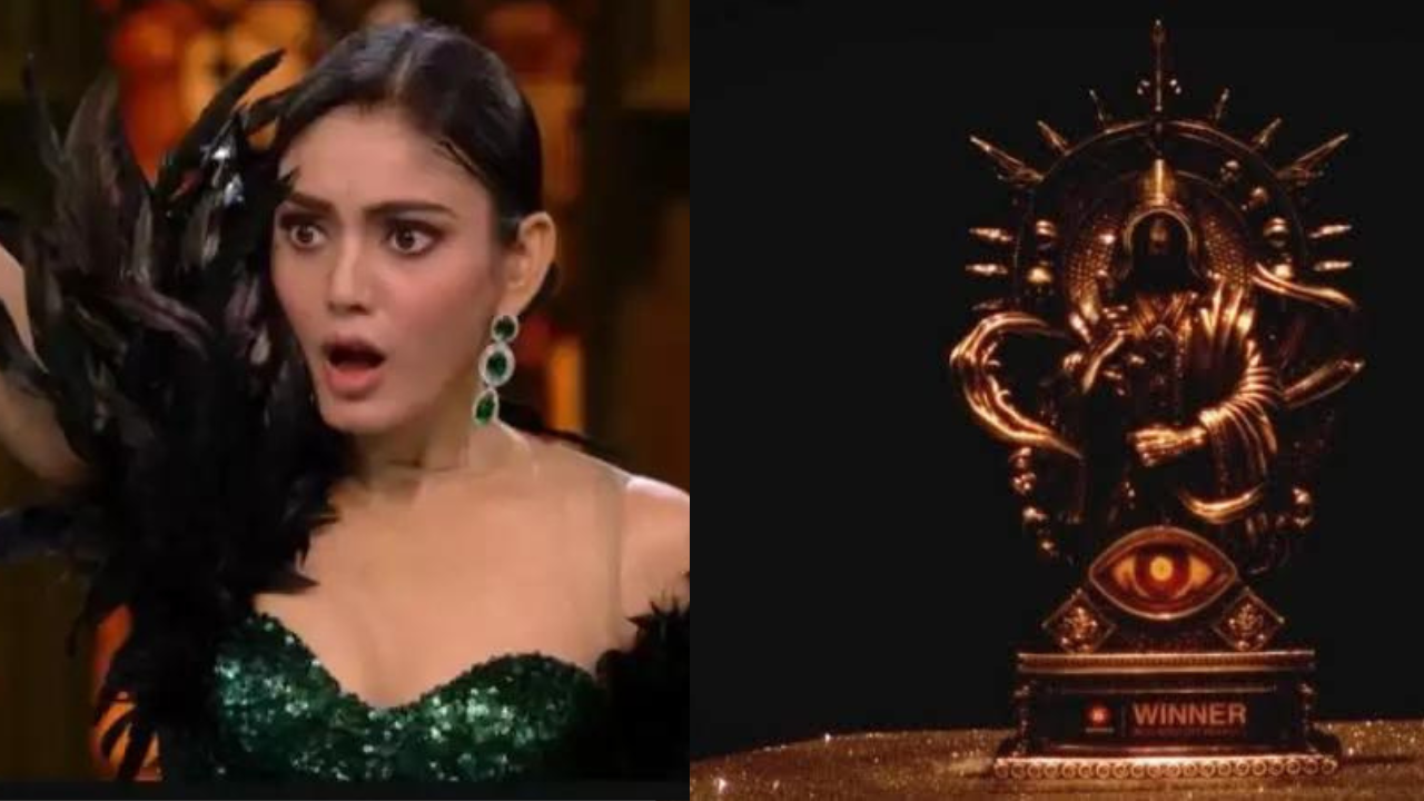 Bigg Boss OTT 3 Winner Sana Makbul Lifts Trophy and wins Rs 25 lakh | WATCH