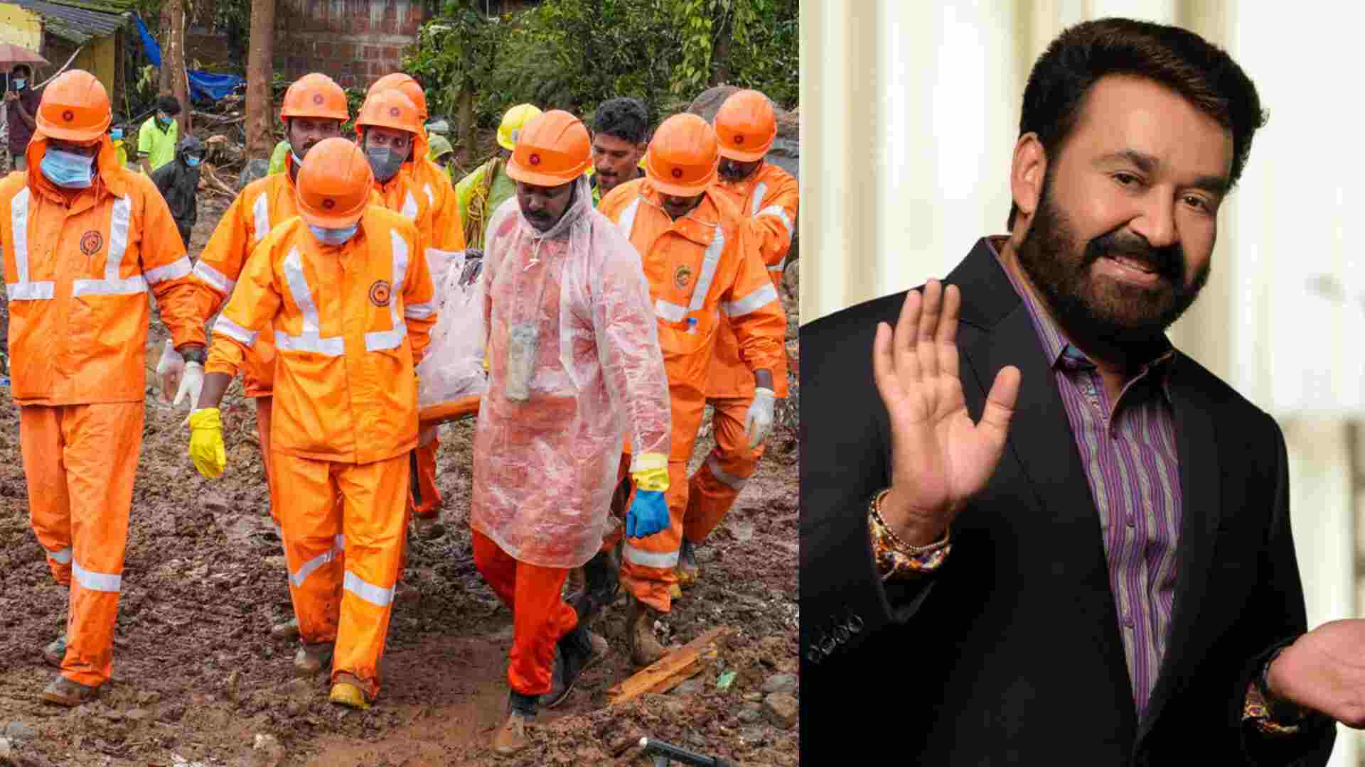 Mohanlal Joins Rescue Efforts In Wayanad As Landslide Toll Exceeds 300