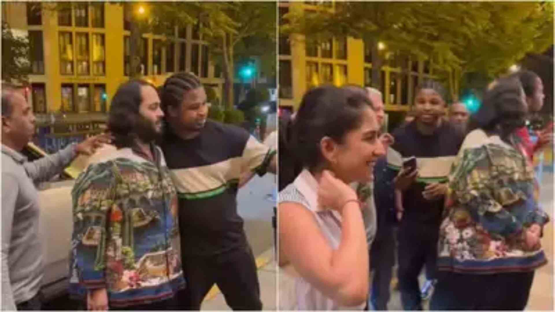 Anant Ambani’s Bodyguard Goes Viral For Handling Fan Interaction In Paris