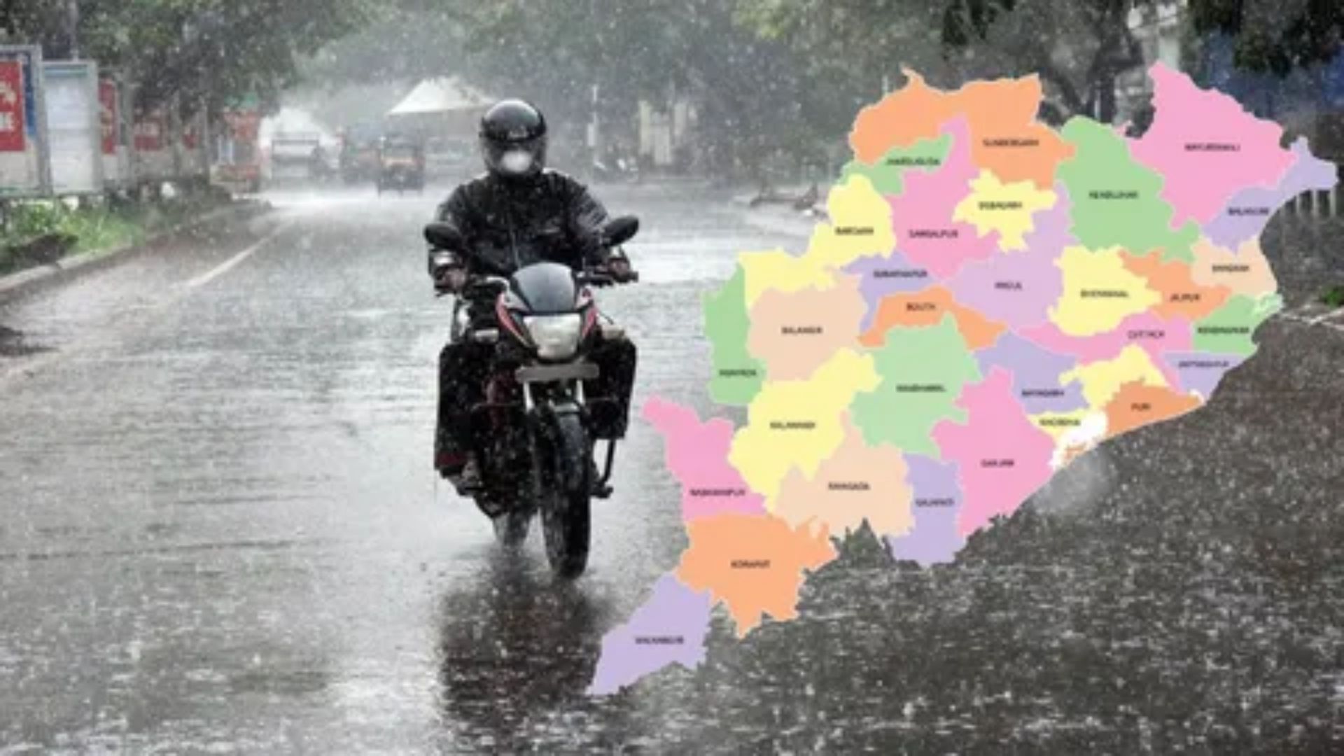 IMD Forecasts Heavy Rainfall in Odisha, Orange Warning Issued for Northeastern Districts