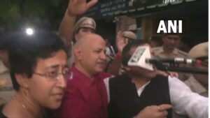 Former Delhi CM Manish Sisodia Walks Out from Tihar Jail