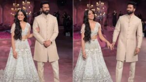 India Couture Week 2024: Vicky Kaushal and Rashmika Mandanna Shine in Falguni Shane Peacock’s Show