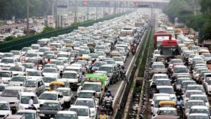 Heavy Rains Hit Gurugram, Causing Flooding and Traffic Jams