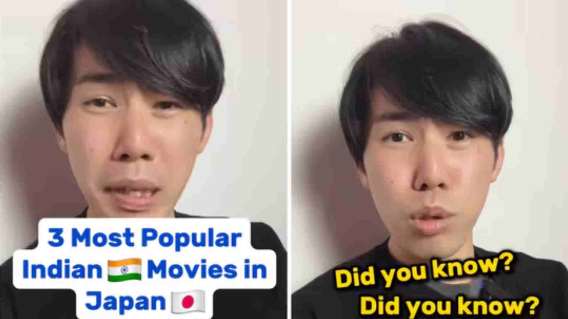 Japanese Man Highlights 3 Popular Indian Movies, All with Garam Masala Twist