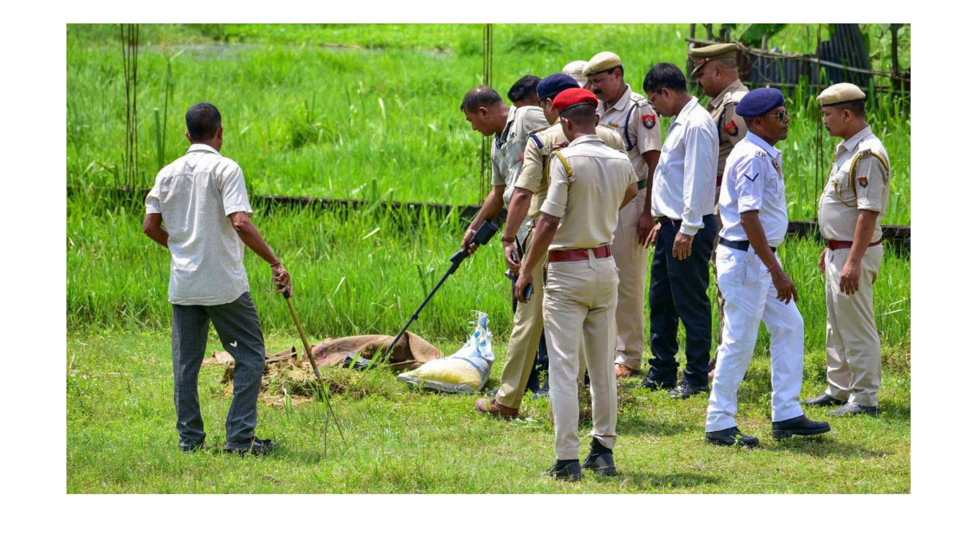 Assam Police Carries Out Explosive devices Searches Following Discovery of “Suspicious Articles”