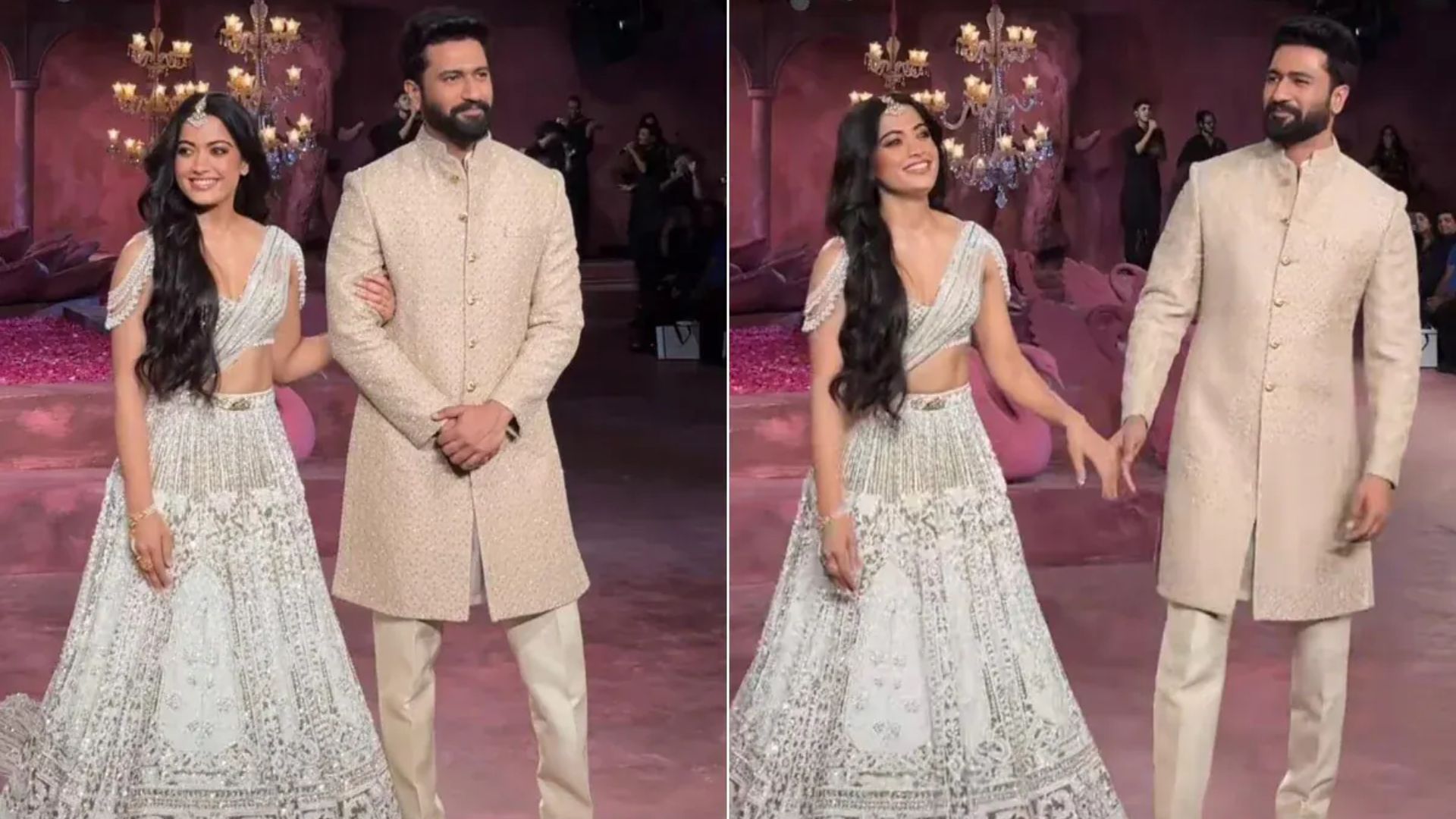 India Couture Week 2024: Vicky Kaushal and Rashmika Mandanna Shine in Falguni Shane Peacock’s Show