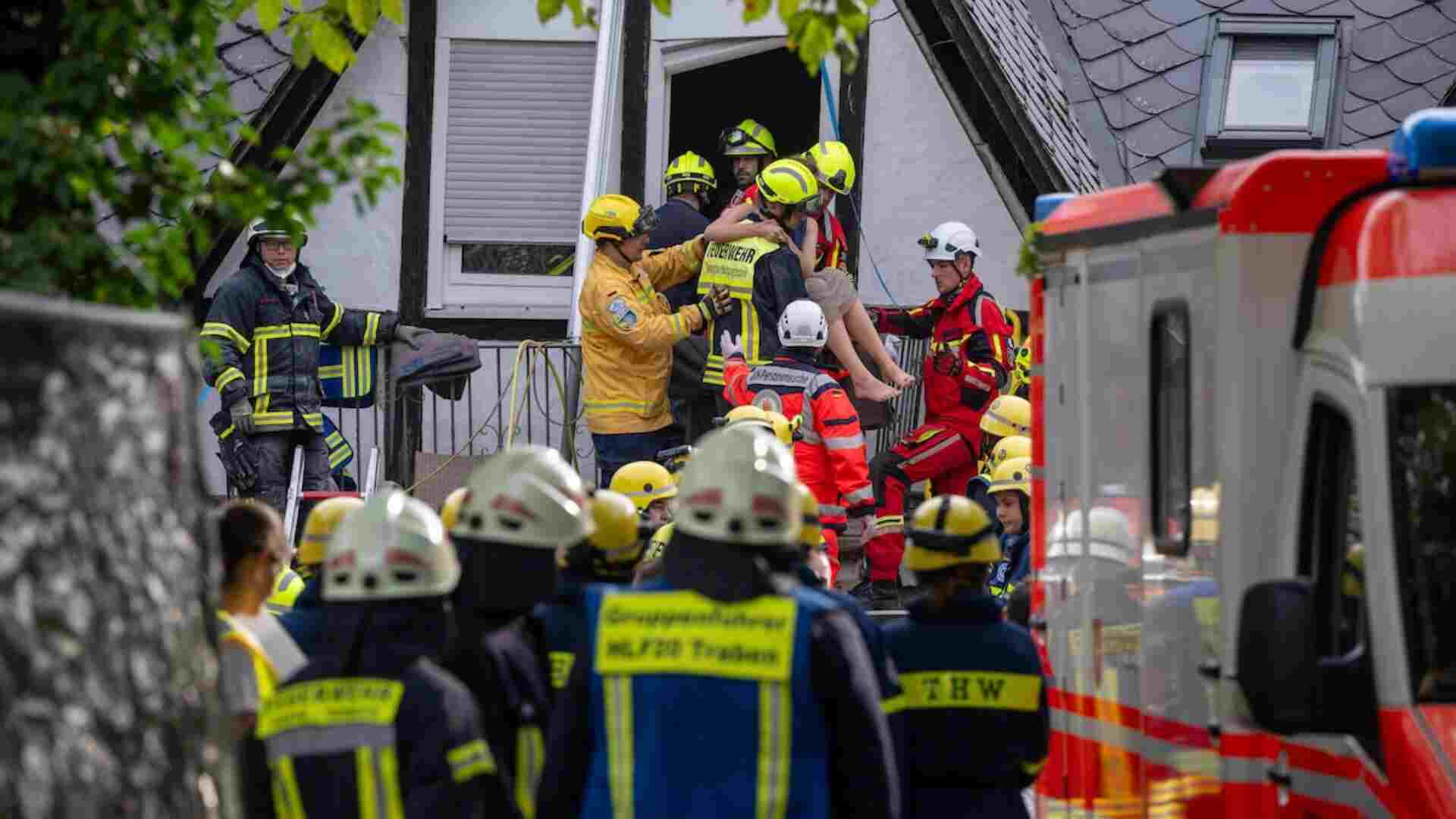 Hotel Collapse In Germany Leaves Two Dead, Rescue Underway