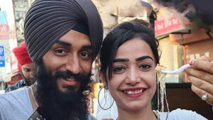 Kulhad Pizza Couple: Gurpreet Kaur Grooves On Haryanvi Song | Watch