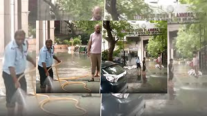 Viral Video: Institute Of Town Planners In Delhi Submerged After Rain