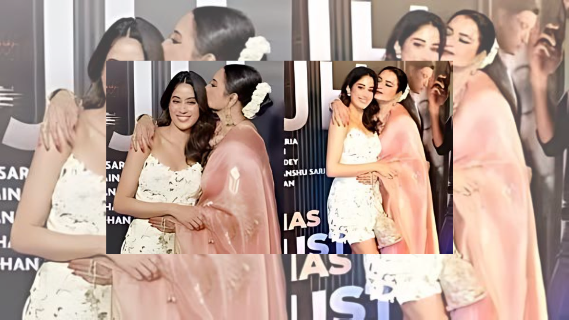 Watch: Rekha Kisses Janhvi Kapoor's Poster At 'Ulajh' Premiere, Fans Recall Bond With Sridevi