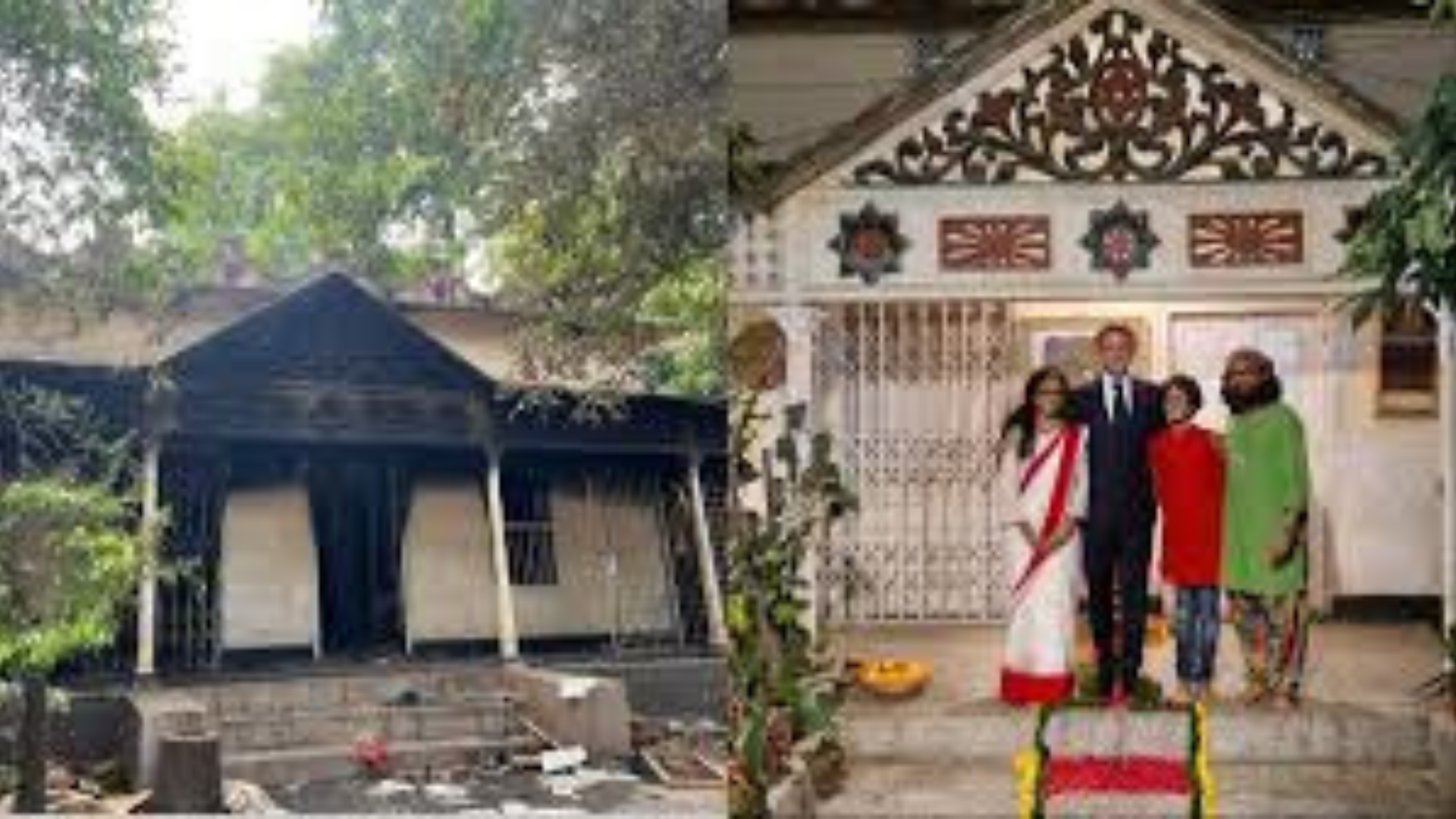 Rahul Ananda House Set On Fire