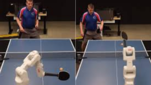 Google’s AI Robot Gives Tough Competition To Human Players In Table Tennis