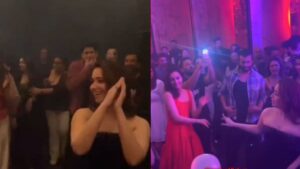 WATCH: Tamannaah Bhatia, Kriti Sanon Groove to THIS Hit Song at Stree 2 Success Party