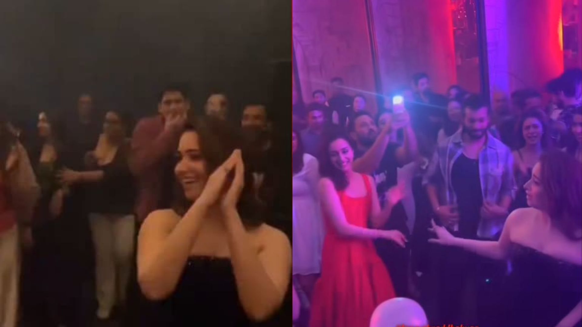 Tamannaah Bhatia, Kriti Sanon Groove to THIS Hit Song at Stree 2 Success Party