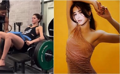 Ananya Panday’s Impressive 120 Kg Hip Thrusts In The Gym