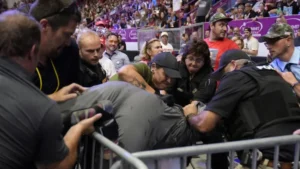 Taser Stops Man Who Charged Trump During Fiery Pennsylvania Rally