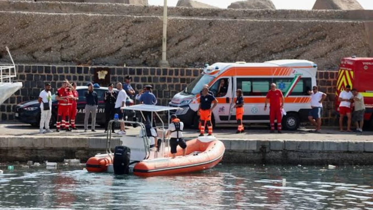 Storm Drowns Luxury British Yacht Off Sicily