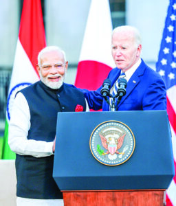 PM MODI’S VISIT TO THE US FOR THE QUAD SUMMIT