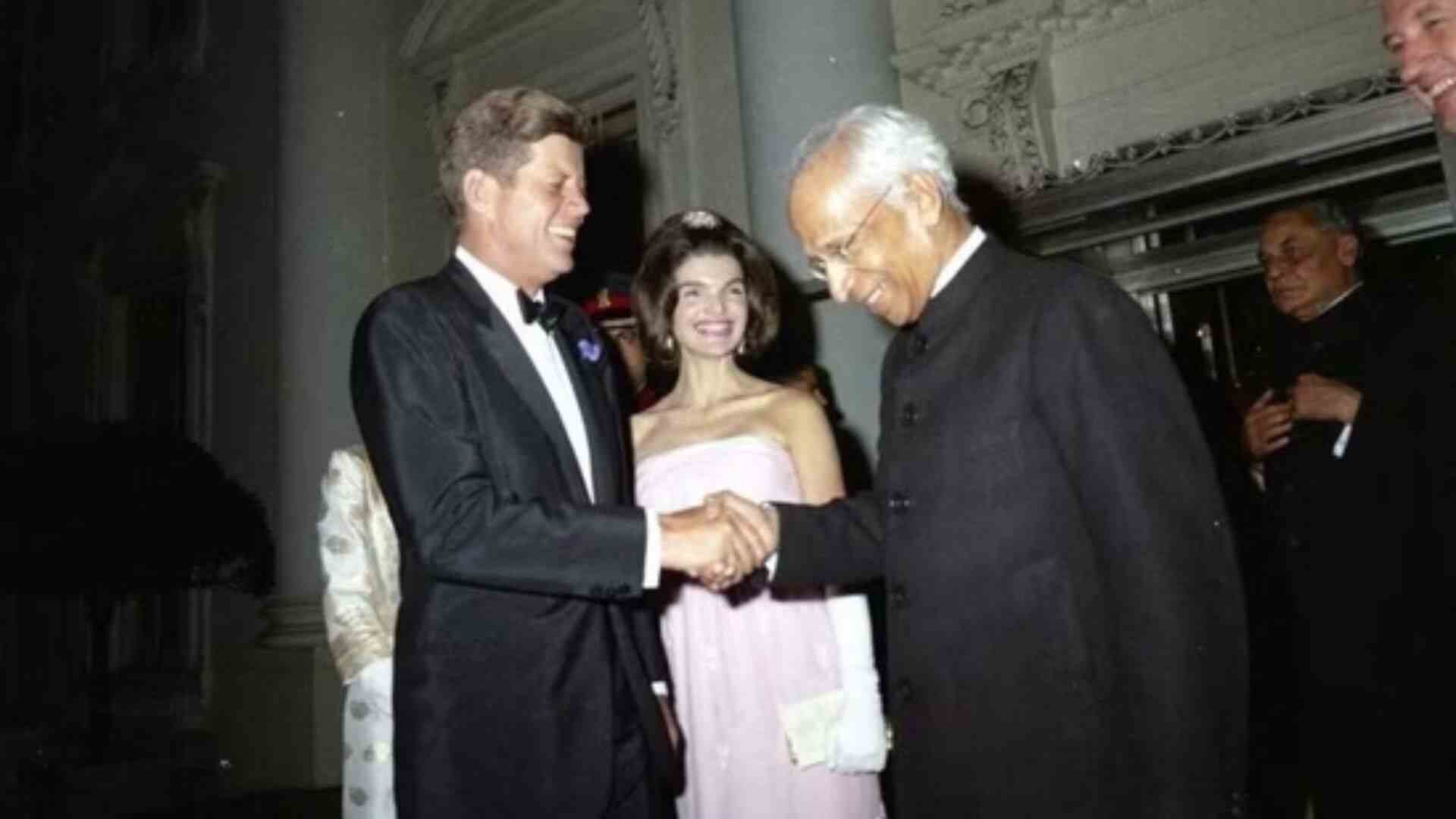 Dr. S. Radhakrishnan With The Kennedys