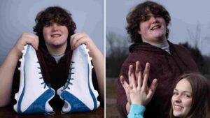 Meet Eric Kilburn Jr: 16 Year Old US Teen With Largest Feet, Hands In The World