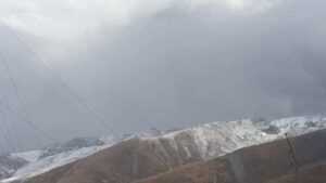 Upper Reaches Affarwat Gulmarg Receives Season’s First Snowfall, Rains Lash Plains