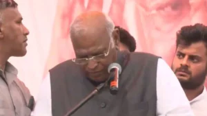 J&K Polls 2024: Kharge Collapses Mid-Speech, Vows Fight