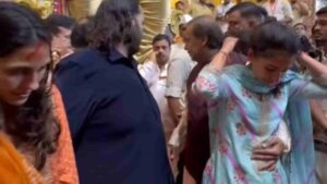 Mukesh Ambani Slammed For Touching Radhika Merchant Inappropriately In Front Of Anant Ambani, Shloka Mehta