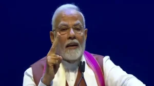 WATCH| PM Modi Asks Indians In US to Vote for Bharat