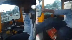 Pune Auto-Rickshaw Driver Goes Viral For Aggressive Car Attack | Watch