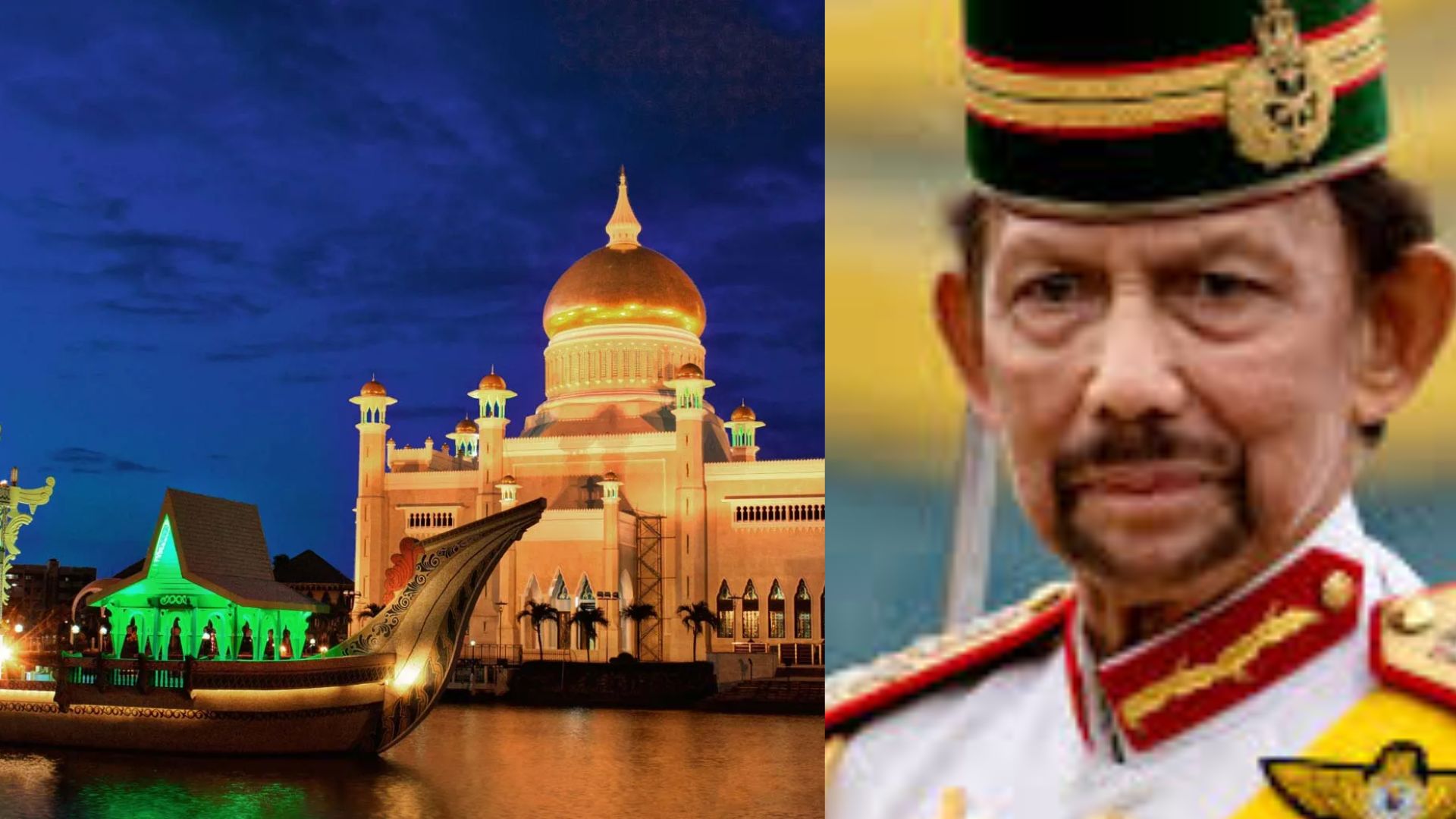 Inside Brunei’s Opulent Realm: The Sultan’s 1700-Room Palace, Gold-Plated Luxury, and a Car Collection of 7000!