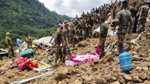 Manipur: Territorial Army Rescues Two Labourers Trapped by Mudslide; Search Continues for Third