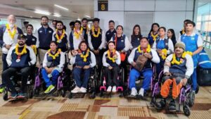 Indian Paralympic Athletes Receive Hero’s Welcome at Delhi Airport After Record-Breaking Performance in Paris