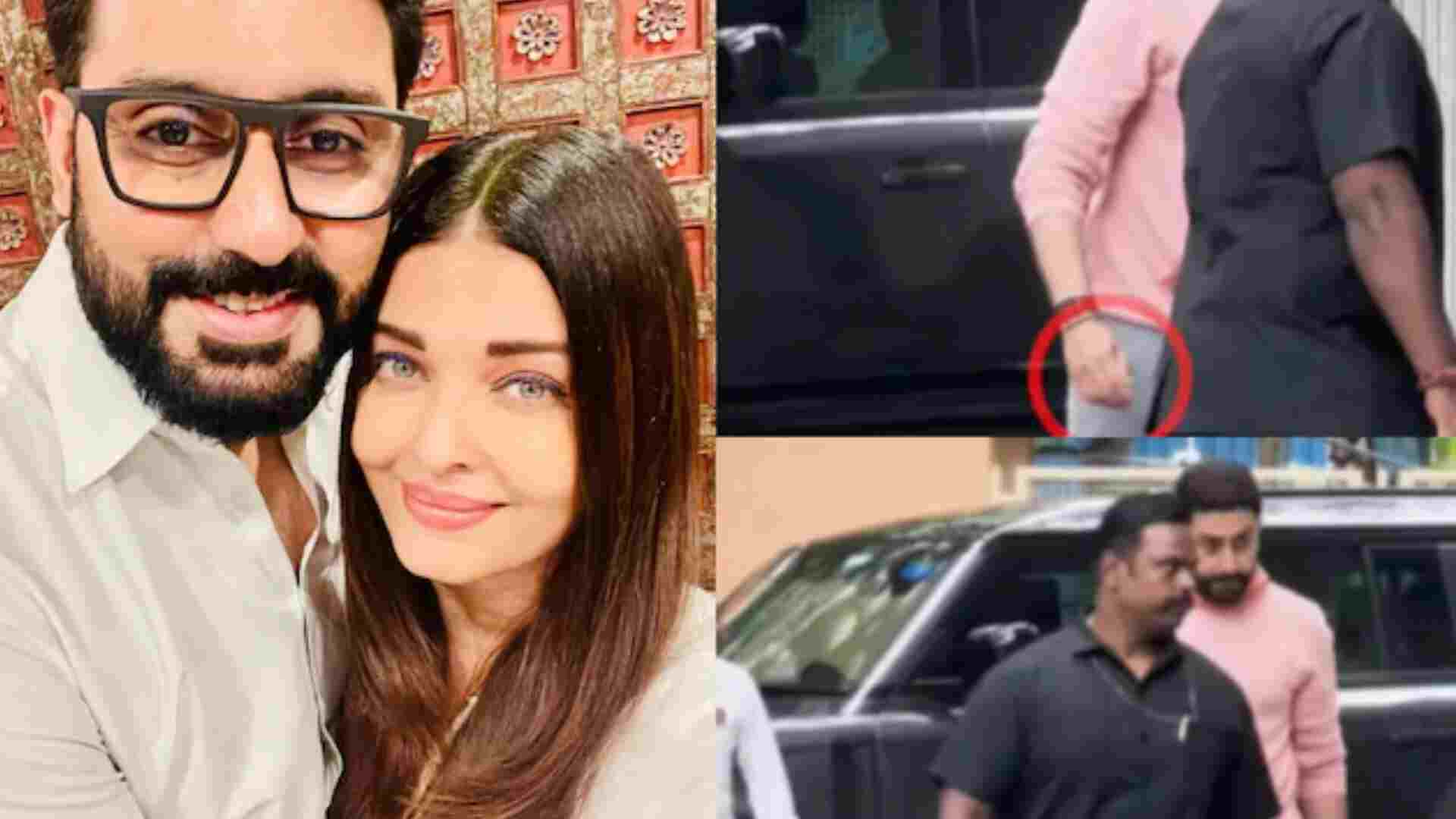 Abhishek Bachchan Spotted Without Wedding Ring Amid Divorce Rumours : WATCH