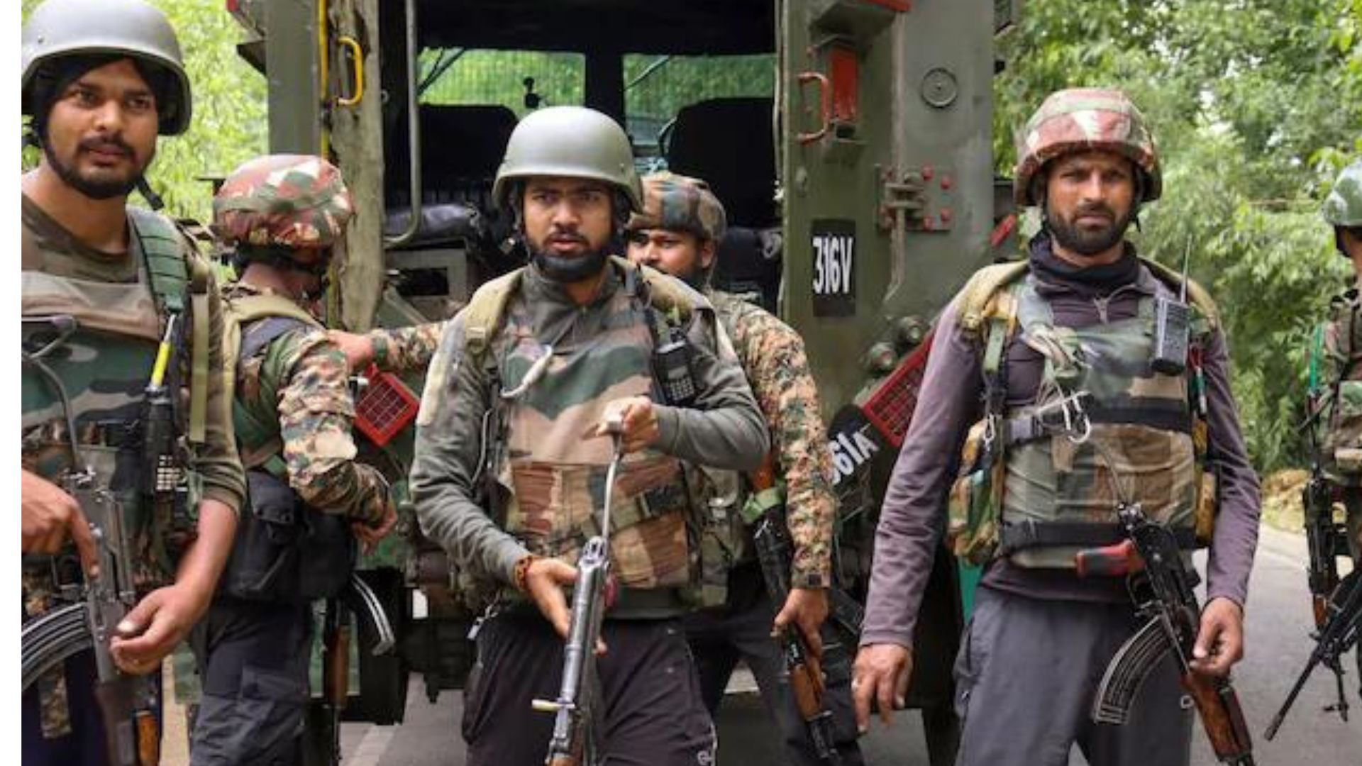 J-K: Security Forces Engage in Encounter with Terrorists in Kathua