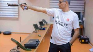 Turkey’s Olympic Shooter Yusuf Dikec Seeks Trademark for Viral Effortless Stance