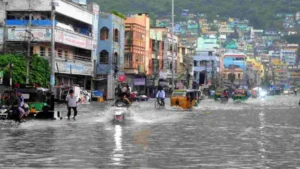 Severe Rainfall Causes Flooding, Damage in Vijayawada; IMD Issues 5-day Warning