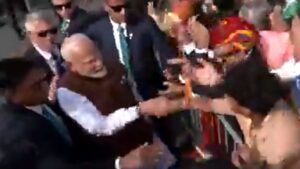 Watch: Indian Diaspora Welcomes PM Modi With Open Arms At Philadelphia International Airport