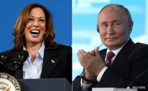 Putin Supports Kamala Harris For US Presidency, Cites Her Infectious Laugh