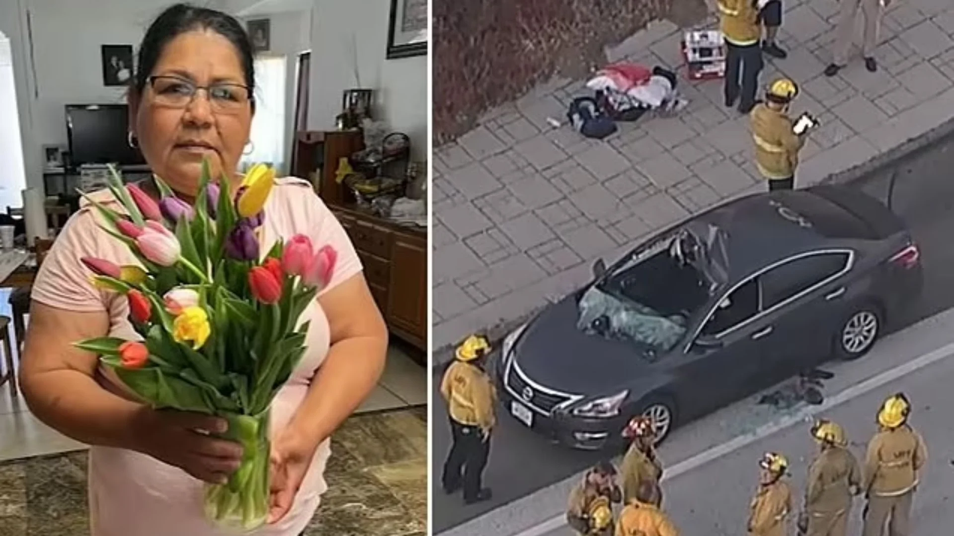 California Grandmother Dies After Suicidal Man Falls On Her Car