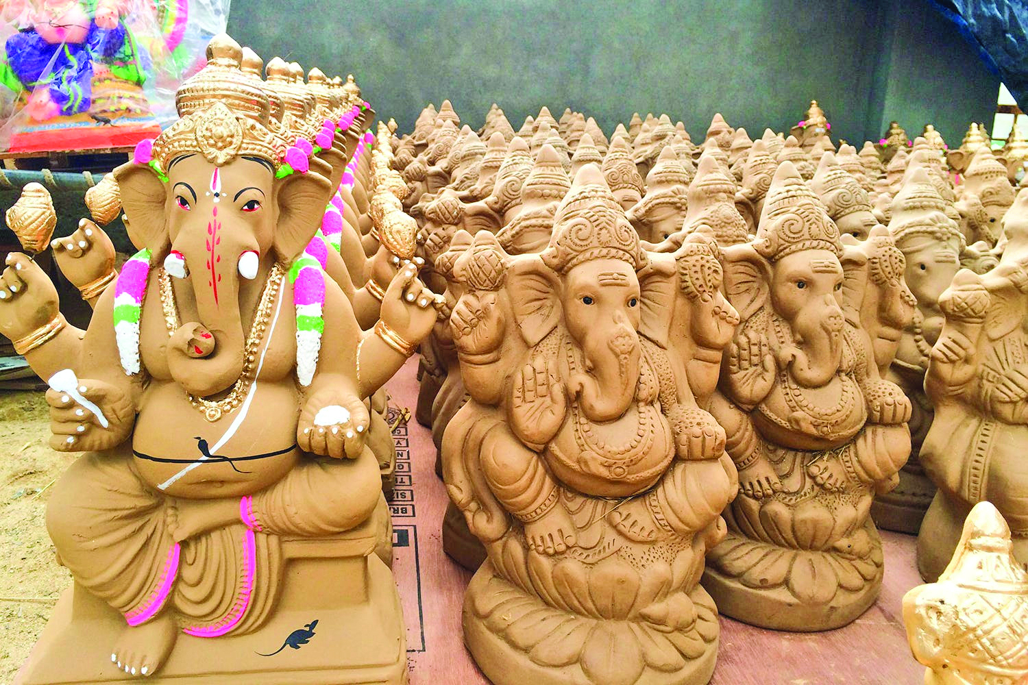 Let us immerse only clay Ganesh idols