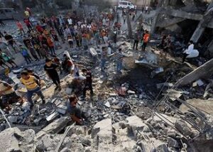 Israeli Airstrike In Gaza Humanitarian Zone Kills At Least 19, Injures Dozens