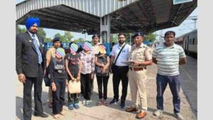 Railway ticket-checking team reunites missing girls with families